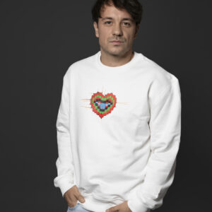 SWEATSHIRT NITI SRCA - DESIGN BY MIRSAD AGIĆ - Image 5